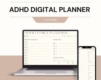 ADHD Daily Planner ( Made by ADHDer), Daily Digital Planner, Planner, ipad Planner, Goodnotes Planner