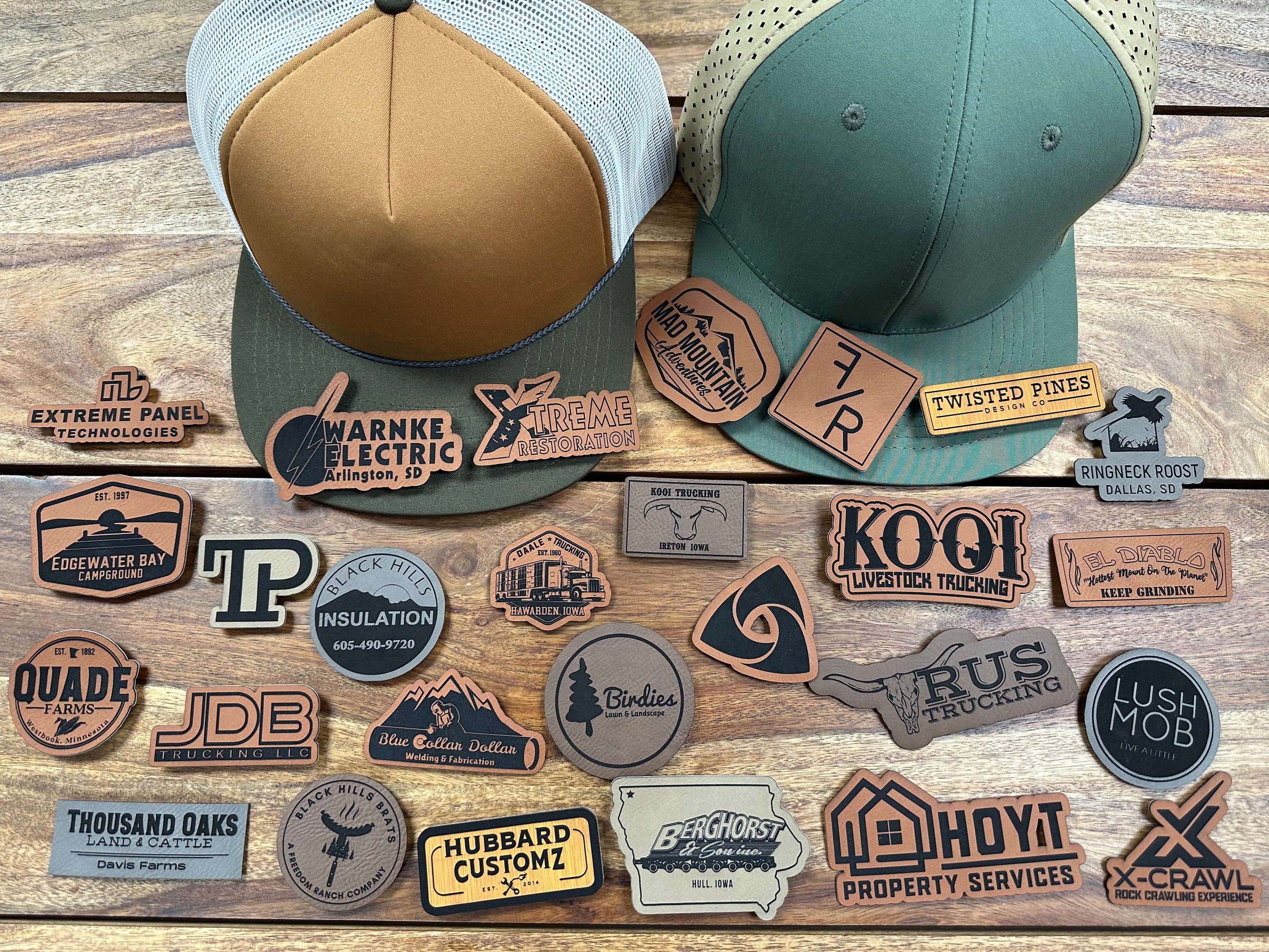 leather hat patch adhesive