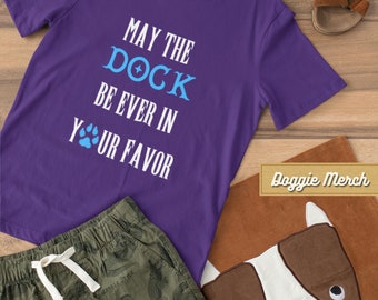 Dog Mom Shirt Dog Dad Shirt Animal Lover Tees Birthday Gift For Dog Lover Friend Gift Dog Sports - Shirt With Saying Dock Diving Graphic Tee