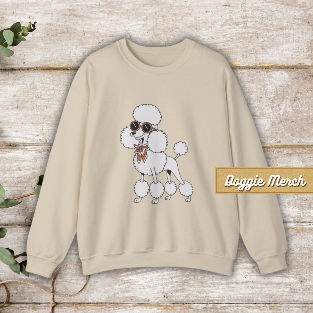 Poodle Knitting Sweatshirt main image 0