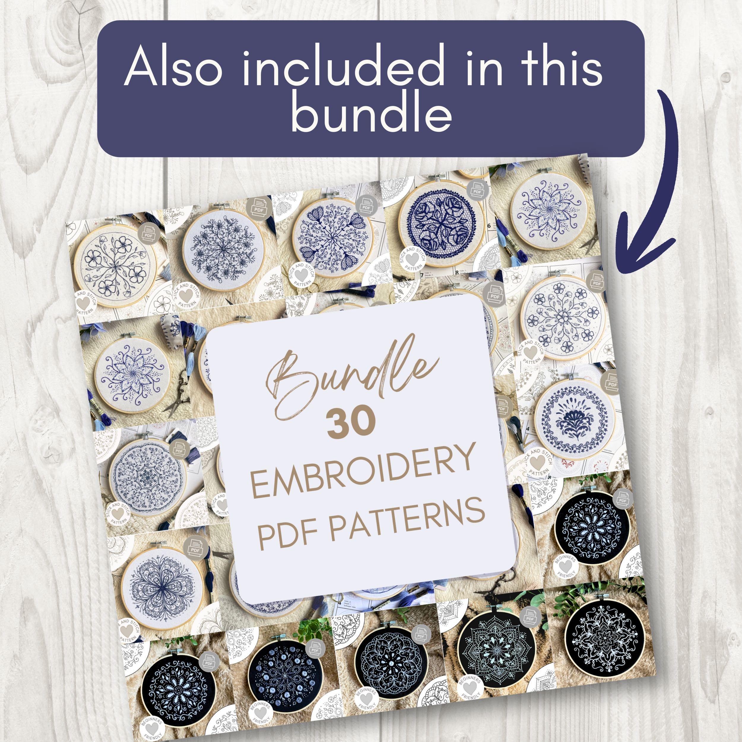 Collection of 8 Printable Stick and Stitch "blue" Designs - PDF ...