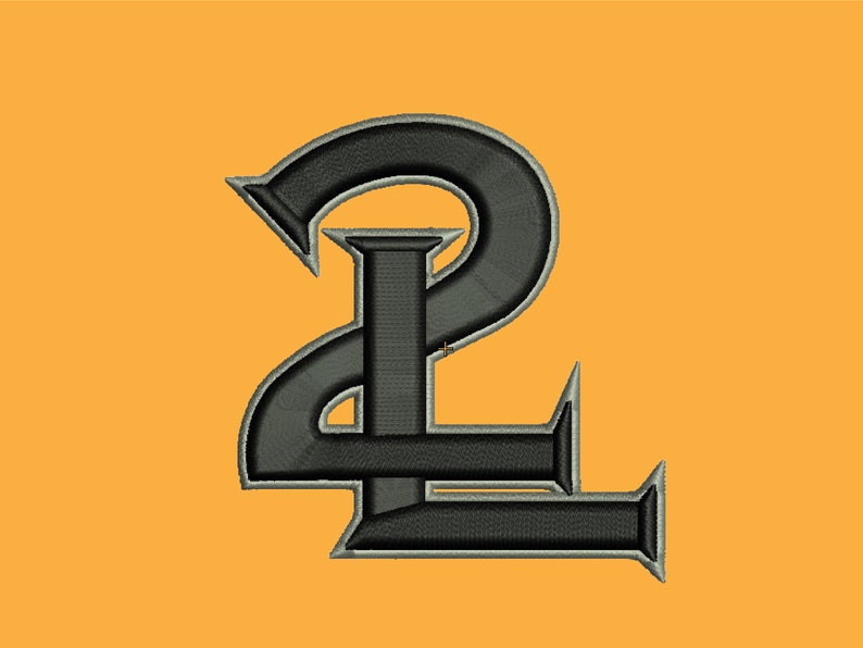 May include: A black stylized number two with a bold, graphic design.
