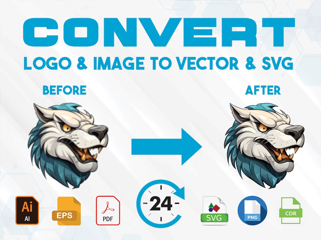 Custom Image to Vector SVG Conversion Service Also Provide Cricuit Svg ...
