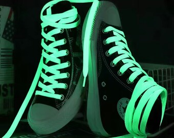 Glow in the dark shoelaces Glow in the dark shoelaces, reflective shoelaces