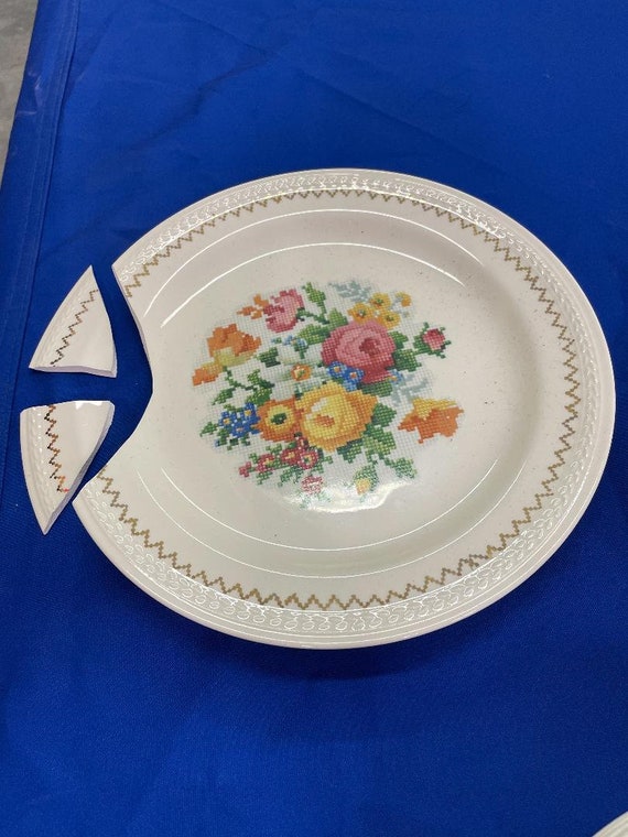 Crown Potteries Co - Cross Stich Pattern / 1950's / Set of 4 - Etsy