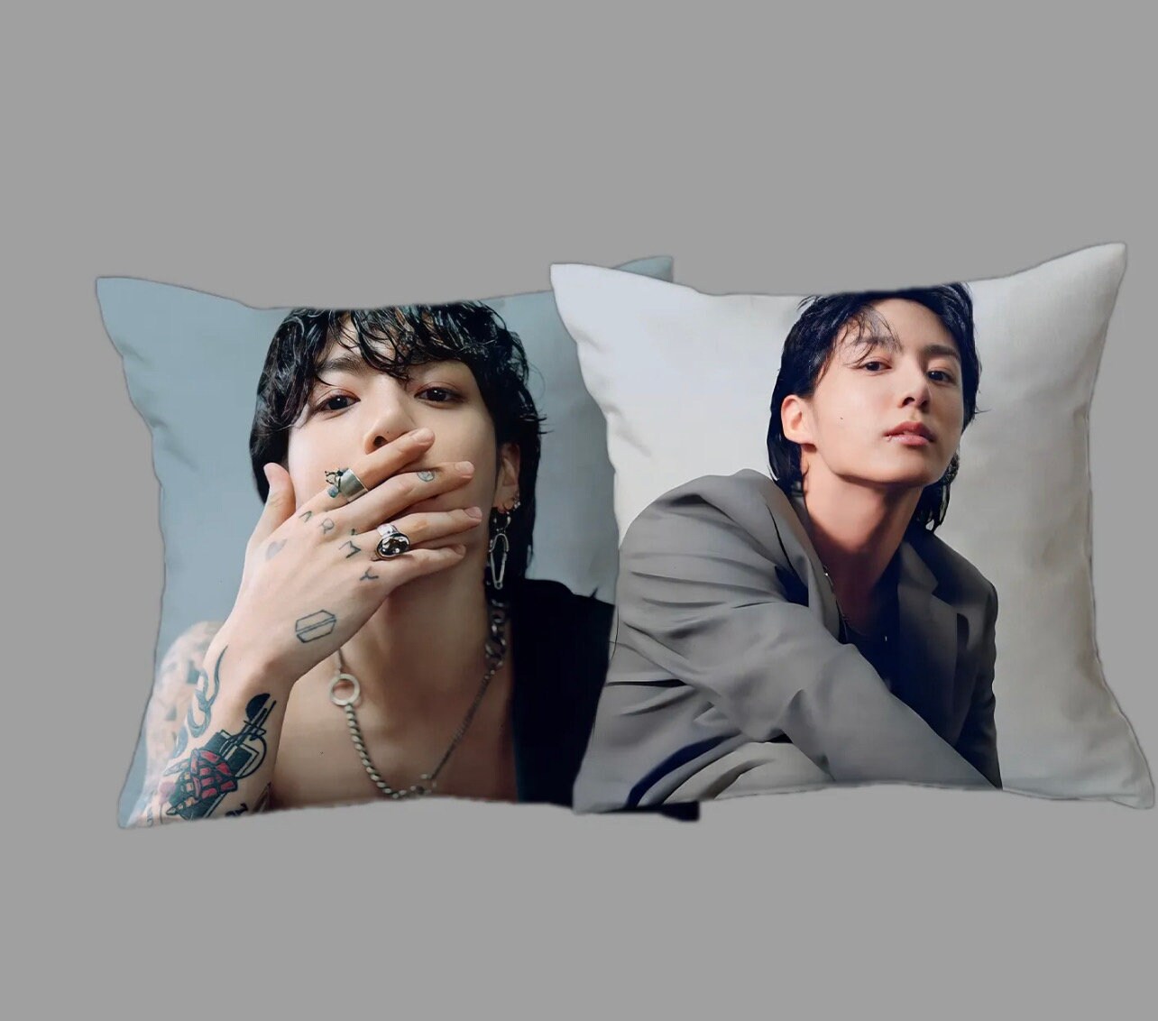 Tae Meme Pillow Case Printed Home Soft DIY Pillow cover Boys Kpop