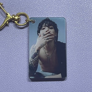 JK kpop bangtan SEVEN keychain