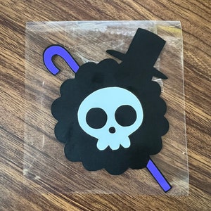 One Piece Brook Icon Vinyl Car Decal