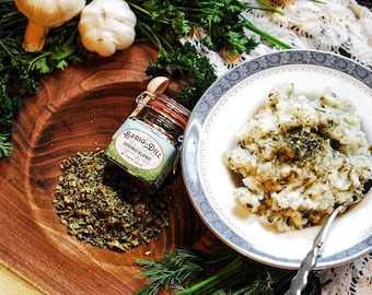 Spring Spice Blend, Spring Spices, Gourmet Cooking Herbs & Spices, Organic Culinary Herbs, Premium Kitchen Herbs, Haute Cuisine, Spice Jars