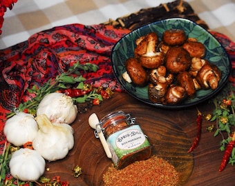 Rich Marinade Spices, Marinade Mix, Gourmet Cooking Herbs & Spices, Organic Culinary Herbs, Premium Kitchen Herbs, Haute Cuisine, Spice Jars