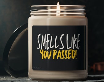 Funny Candle - Smells Like You Passed! | IT Support Humor | Help Desk | Cybersecurity Gift | Cyberpunk Vibe | Scented Soy Candle | 9oz