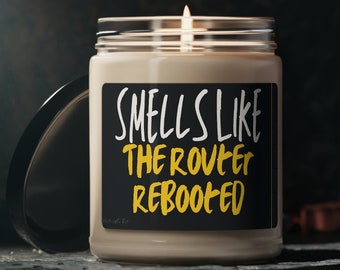Funny Candle, Smells Like The Router Rebooted, Network Gift, Cybersecurity, Cyber Security, Help Desk, Funny IT, Scented Soy Candle, 9oz