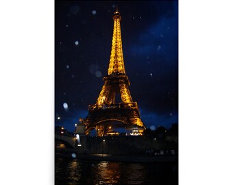 Eiffel Tower Paris Poster Print