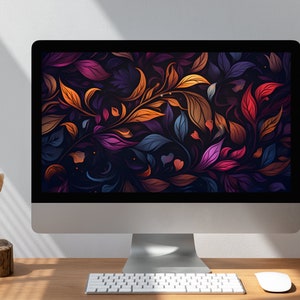 Boho Desktop Wallpaper, Pattern Wallpaper, MacBook Wallpaper, Laptop ...