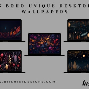 Boho Desktop Wallpaper, Pattern Wallpaper, MacBook Wallpaper, Laptop ...