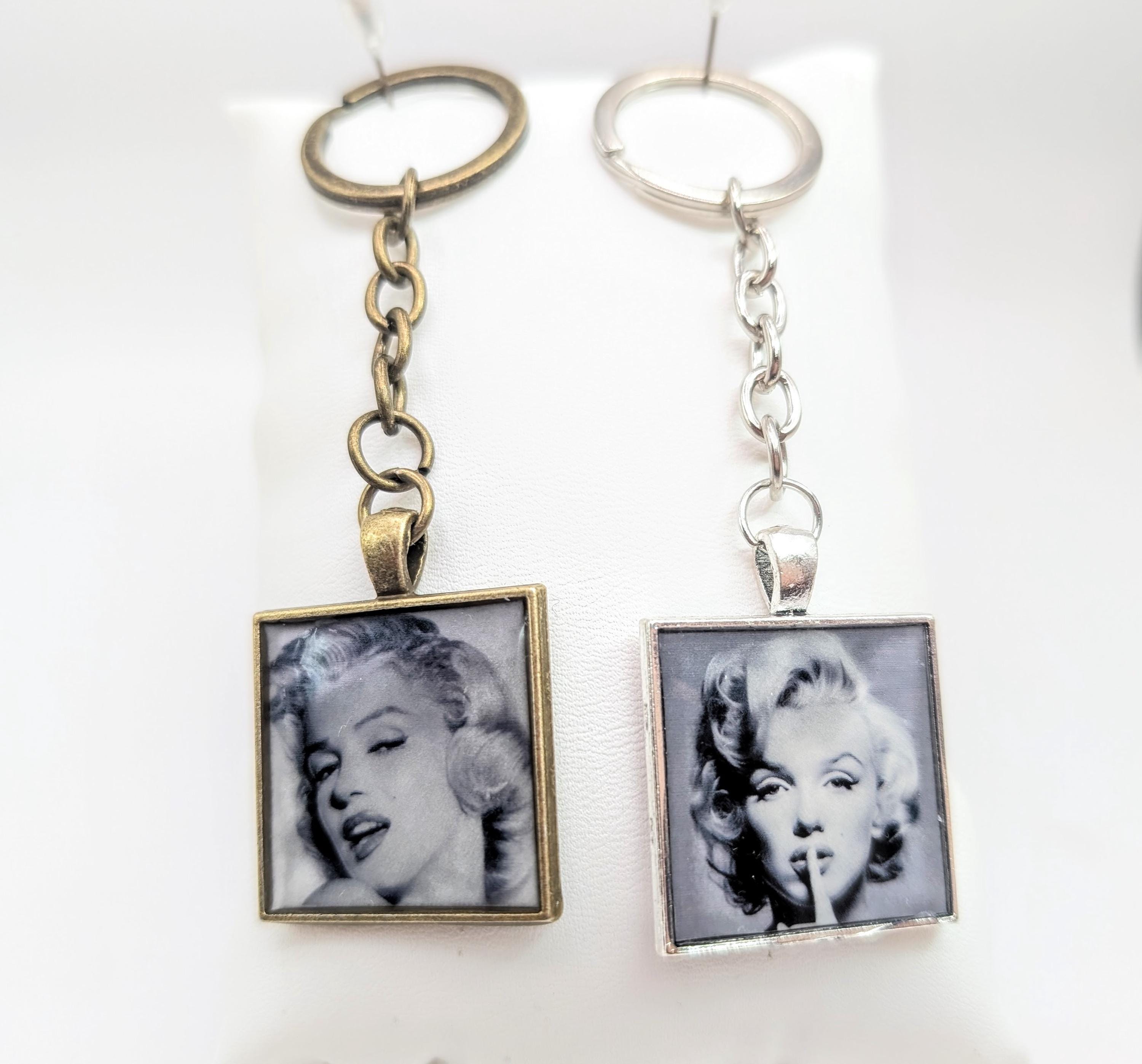 Marilyn Monroe Keychain - Etsy
