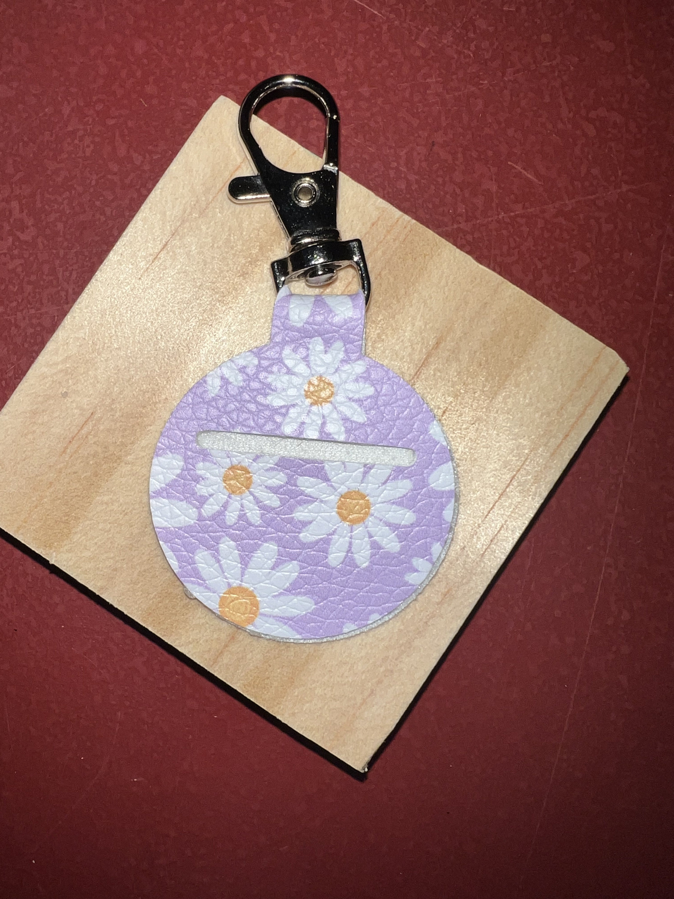 Piquadro - Portachiavi Ad Astuccio In Pelle Blue Square - Foto 2