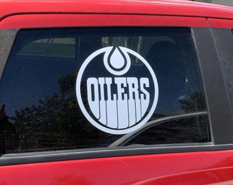 2 Edmonton Oilers Decals