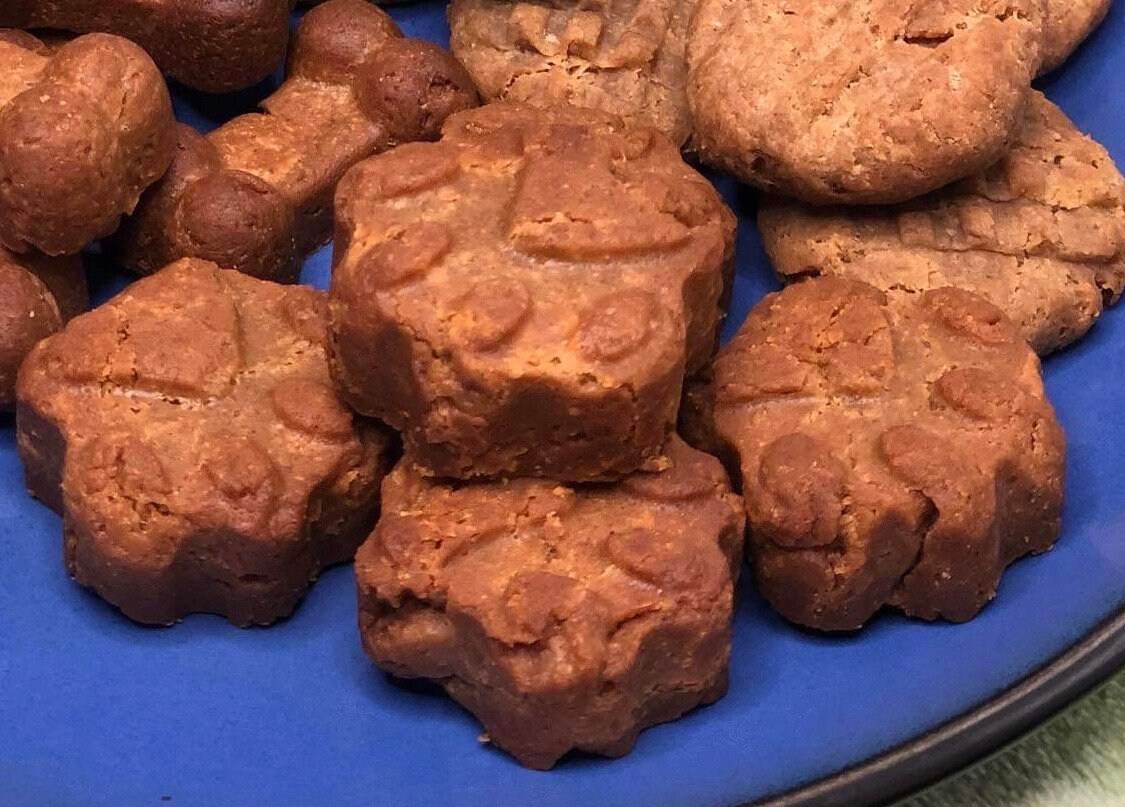 Homemade Peanut Butter Dog Paw Treats Etsy