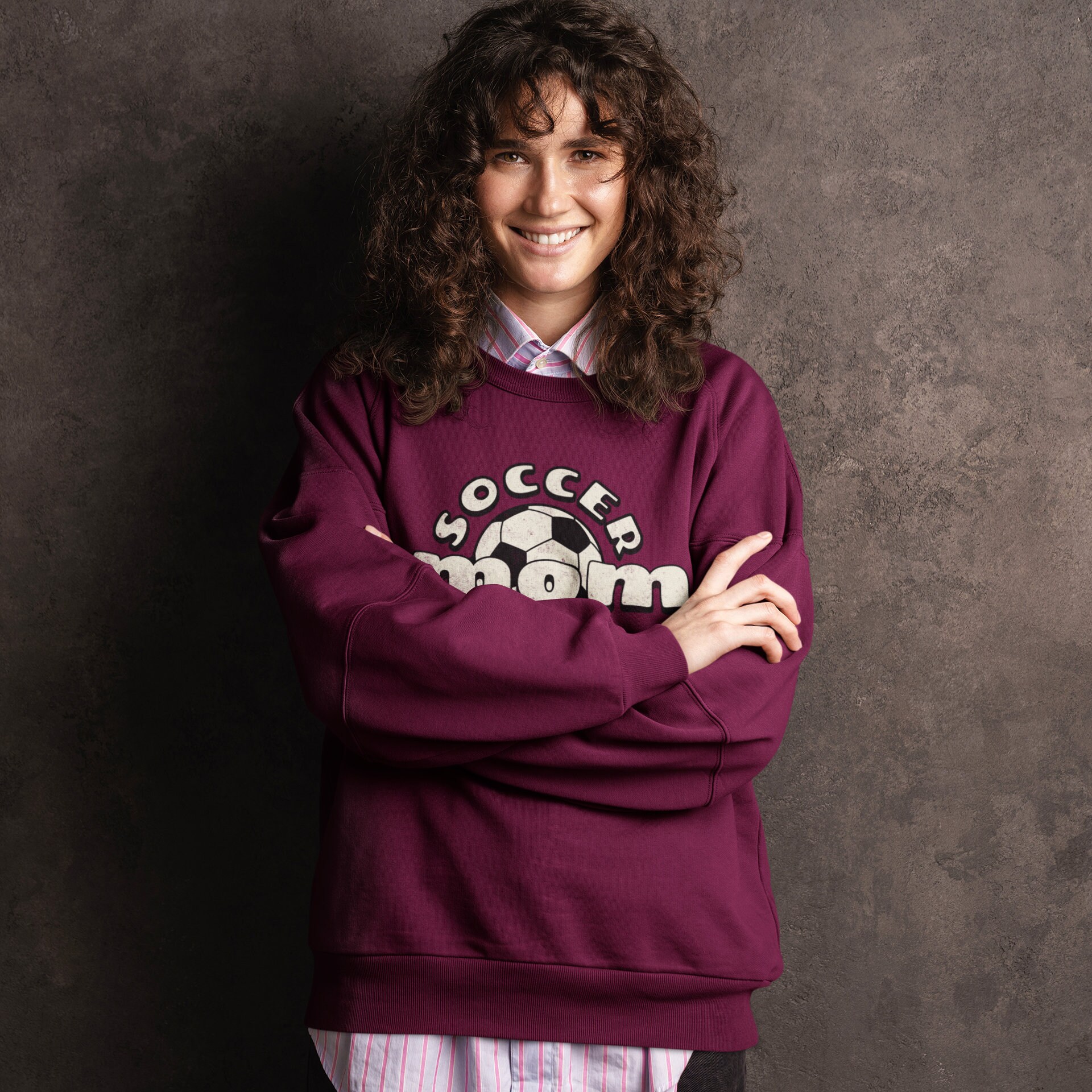 Comfy and Stylish Soccer Mom Sweatshirt Show Your Support in Style Etsy