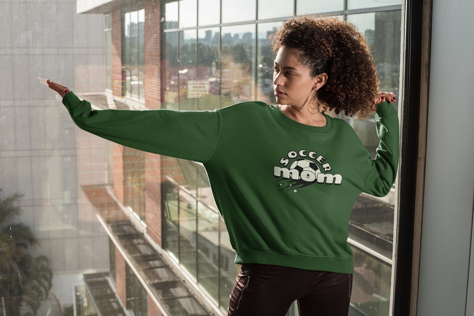 Comfy and Stylish Soccer Mom Sweatshirt Show Your Support in Style Etsy