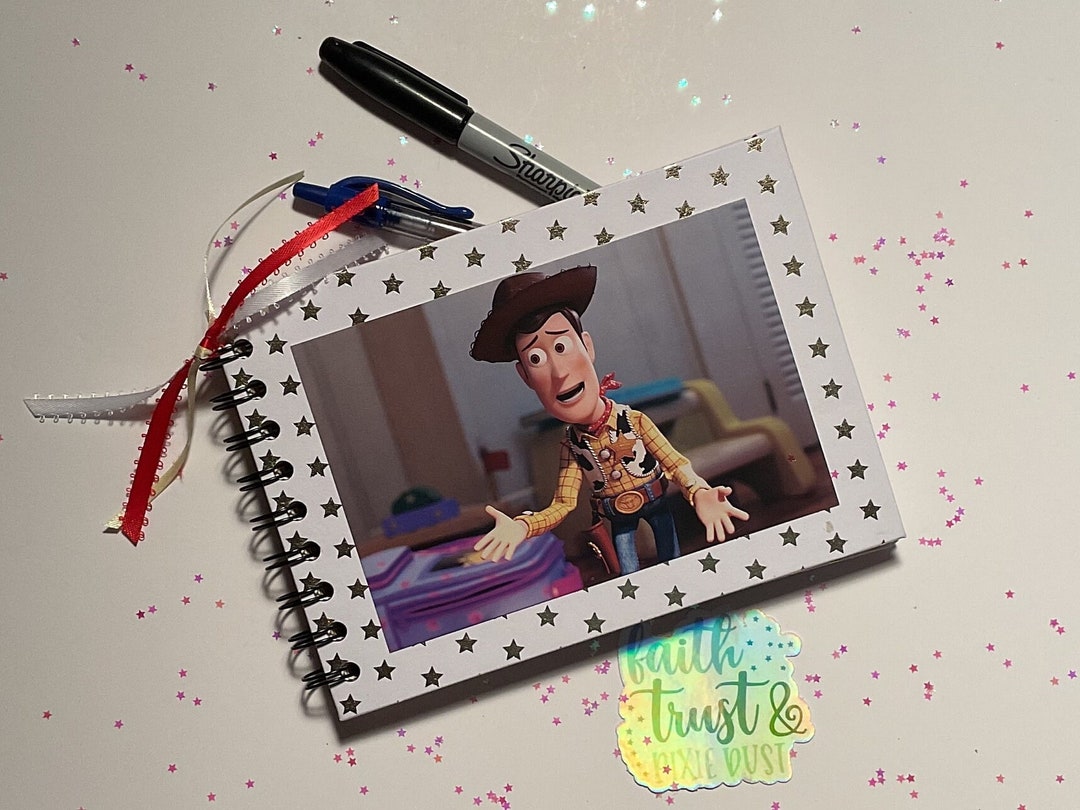 Disney Personalized Toy Story Autograph Book Scrapbook Photo - Etsy