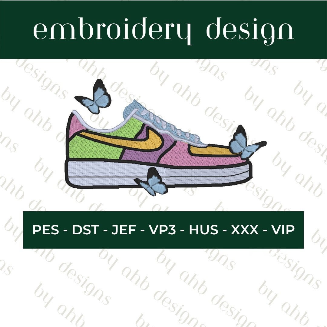 Trendy Embroidery Design, Shoes Embroidery Designs, Sneakers Embroidery