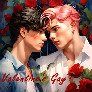 Gay de la Saint-Valentin. Embrassez l'amour avec la Saint-Valentin !