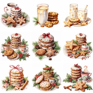 Christmas cookies clipart baking holiday graphic -  Portugal