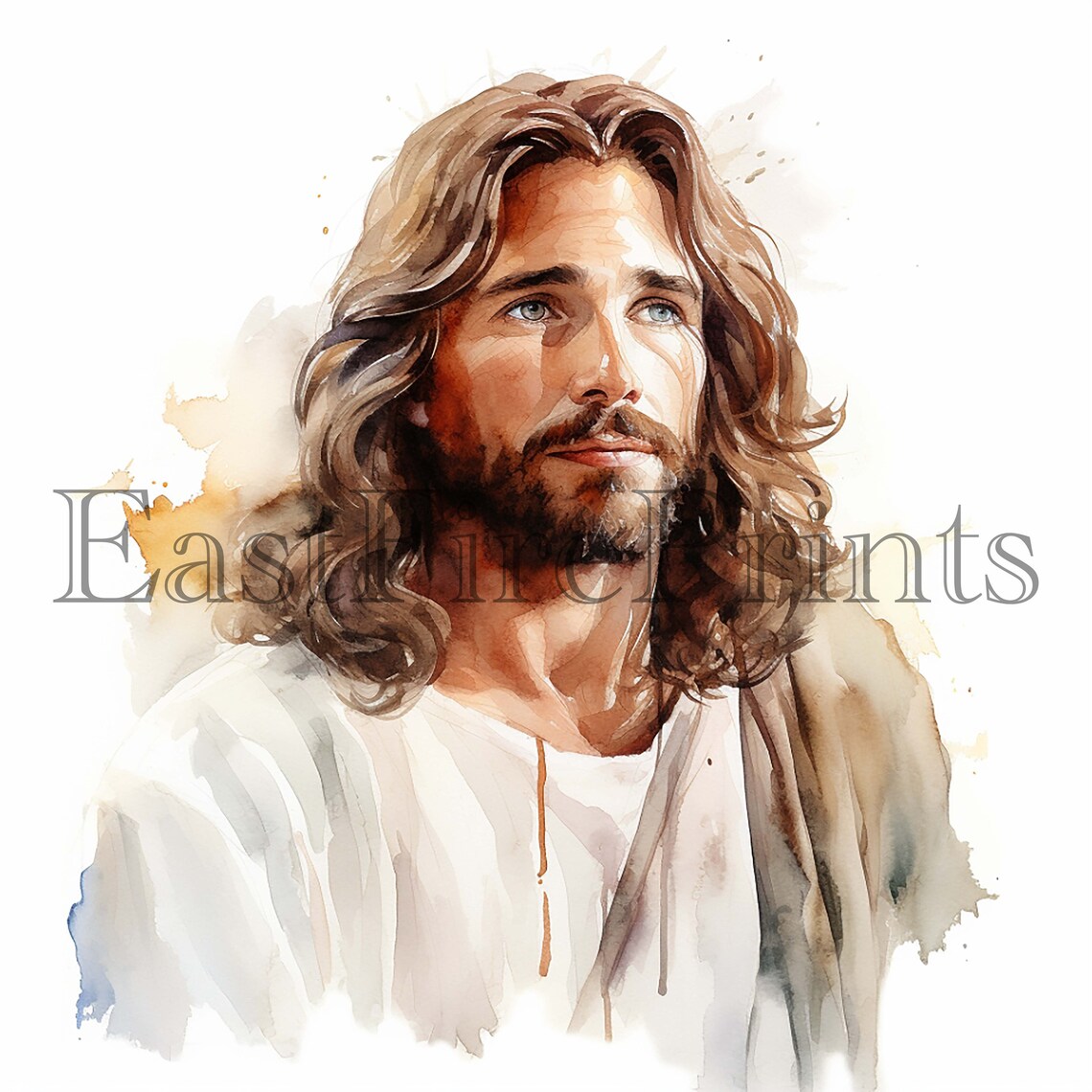 20 Watercolor Jesus Christ Clipart High Quality Png - Etsy