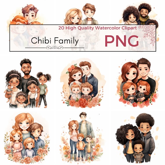 Chibi family best sale