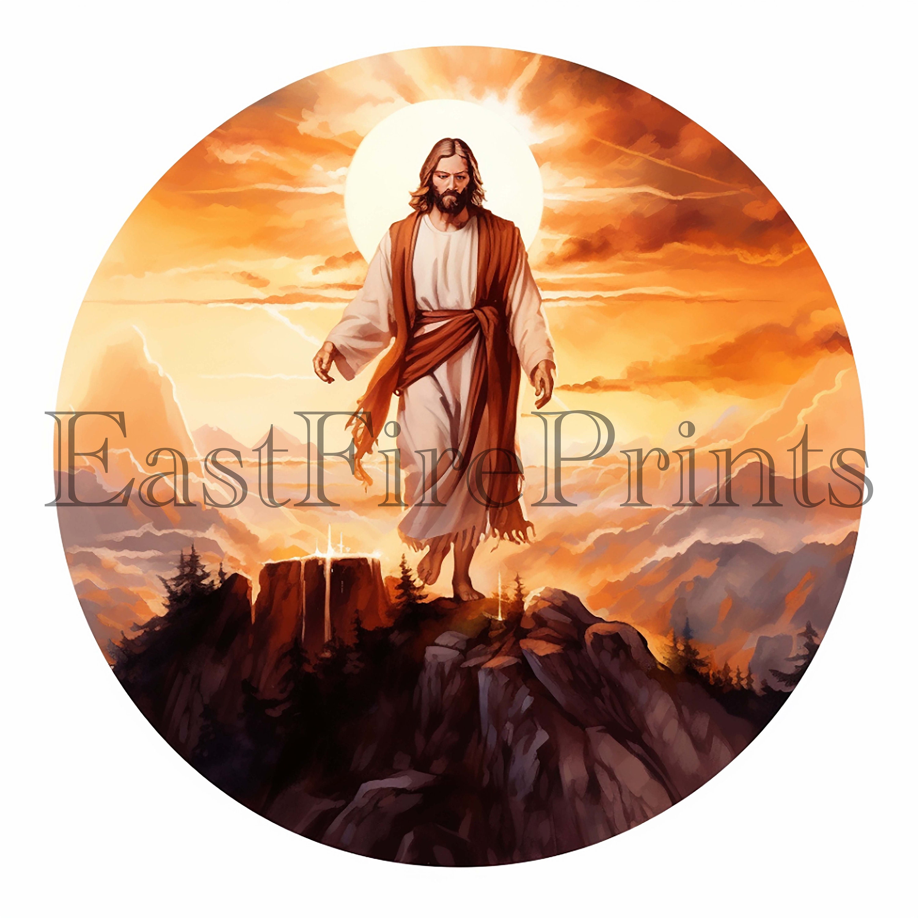 Watercolor Jesus Christ Clipart High Quality Png Christian - Etsy
