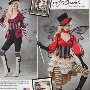 Simplicidad, S1301, Disfraz, Señoritas, Hada, talla 6-14