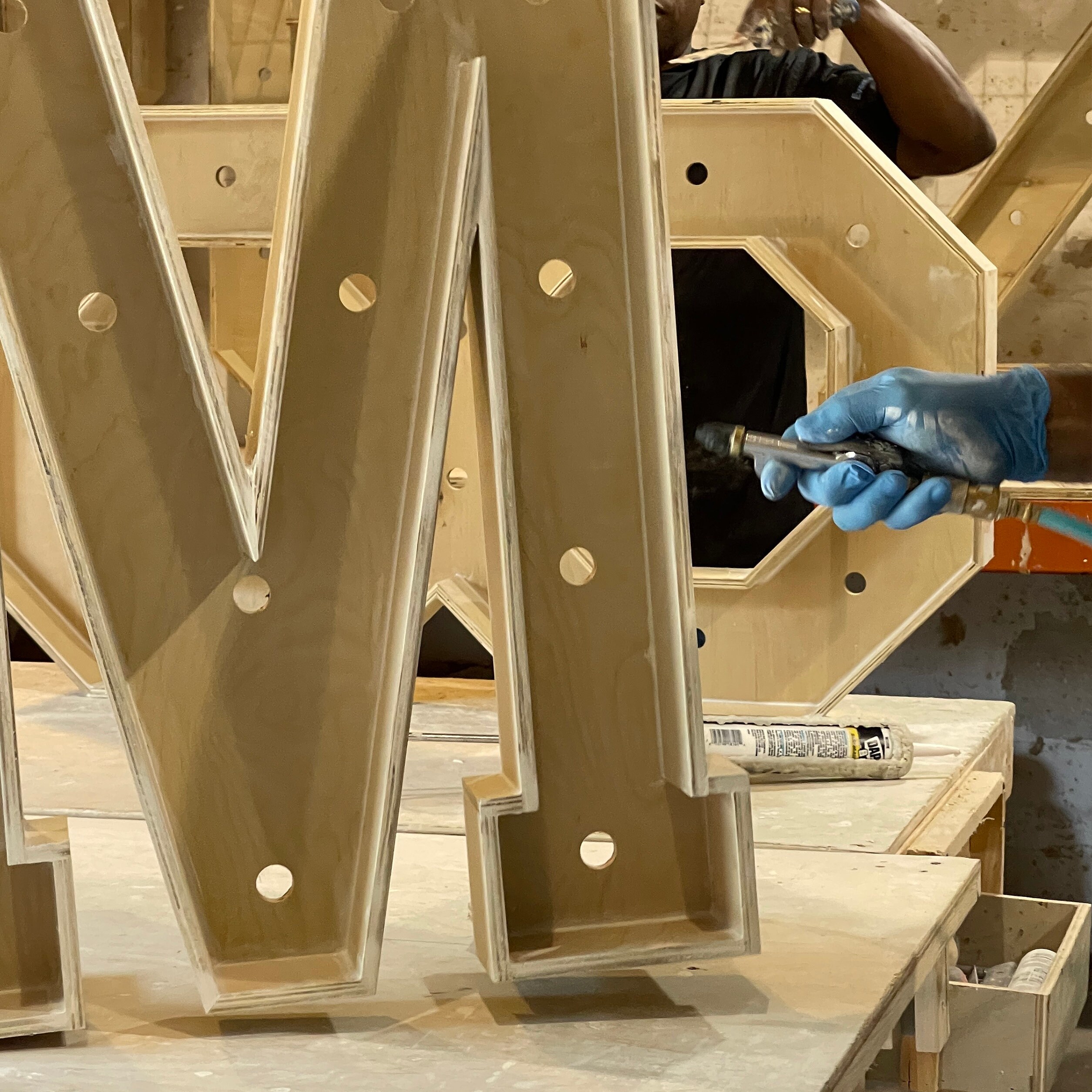 Marquee Letters Stand Out With Vibrant Illumination Letters 09 Numbers