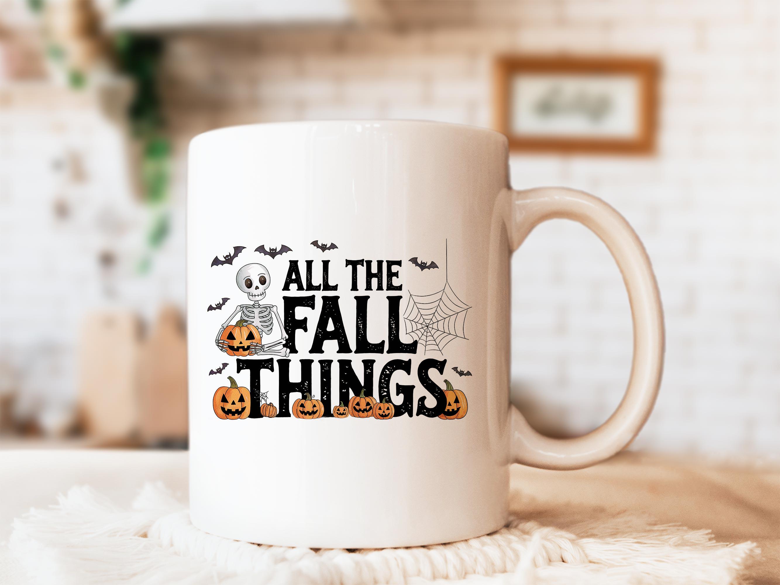 All the Fall Things PNG, Vintage Fall PNG, Autumn Aesthetic Fall Shirt ...
