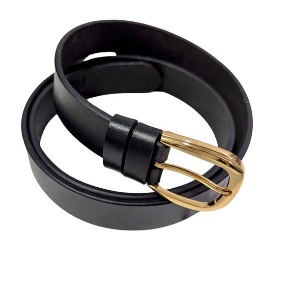Elegant leather belts for women