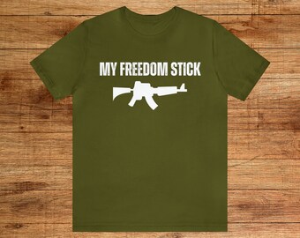 My Freedom Stick conservative tshirt