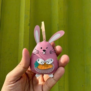 Cute Animal Bag Charm | Handmade Vegan Leather Keychain | Funny Purse Charm | Unique Gift for Her | Animal Lover Accessory