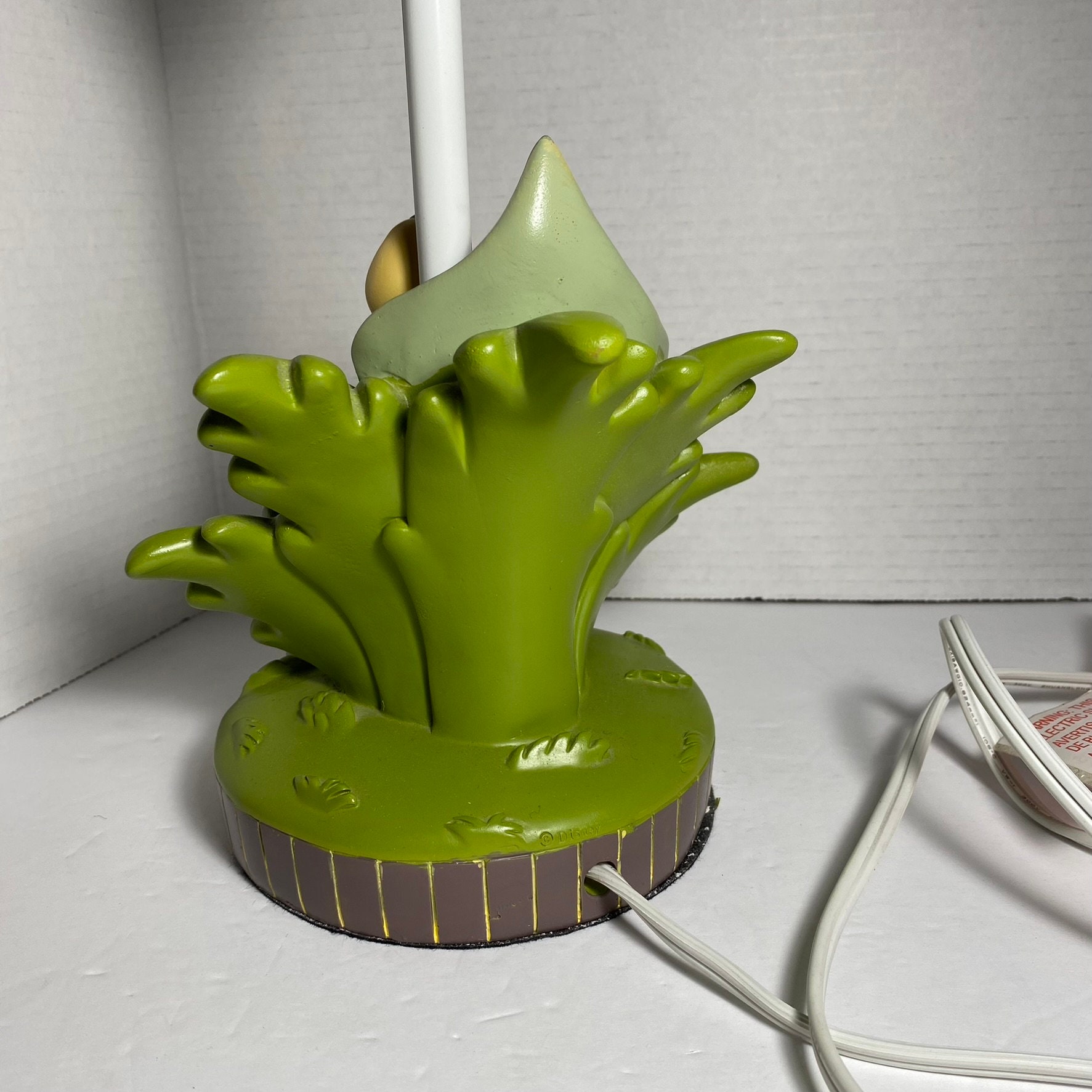 Vtg Lion King Baby Simba Lamp Disney Store Ceramic Nursery NO Shade ...