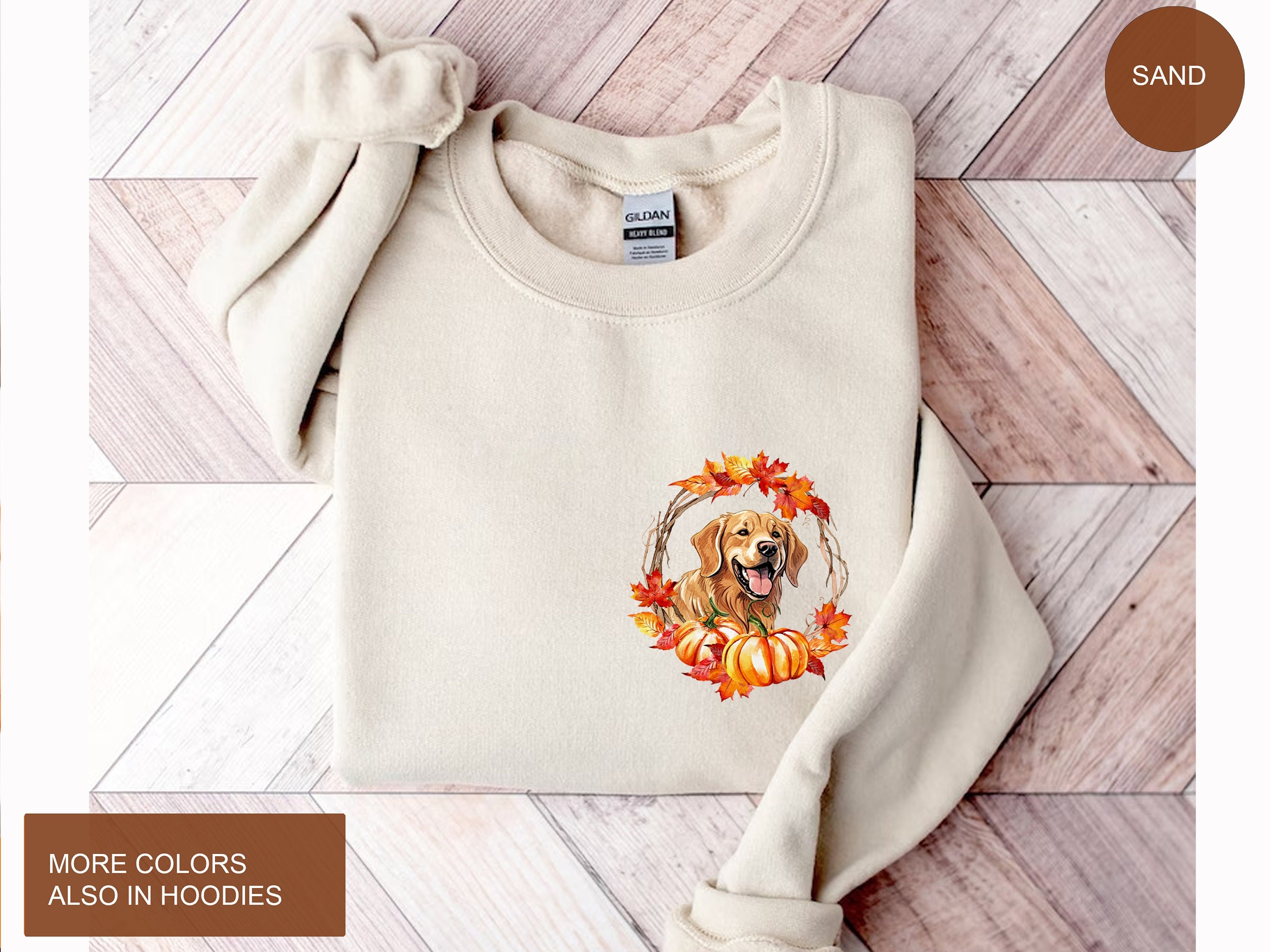 Discover Golden retriever Fall sweatshirt, Golden retriever shirt, Golden Retriever gifts, Golden Retriever, Dog mom, Fall Gog shirt, Pumpkin Patch