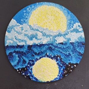 Sun and Moon Magnet