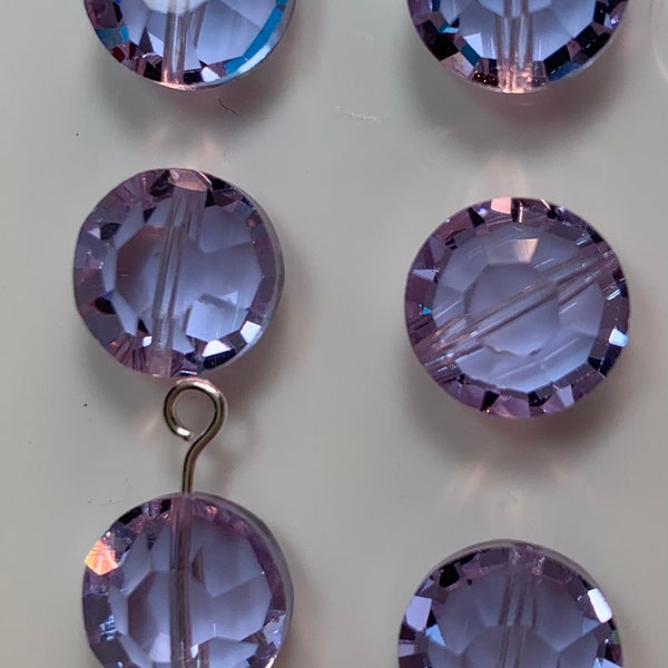 Alexandrite, 6 mm,  and 10 mm Beads, 36,144, or 360 beads, Vintage, Swarovski factory packs, Art 5100