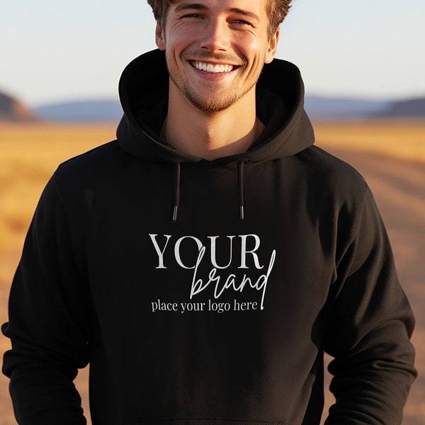 Personalized Branding Hoodie For Business Owner Gift Custom Logo Hooded Sweatshirt Brand Logo Gift For Entrepreneur Unisex Hoodie Your Logo