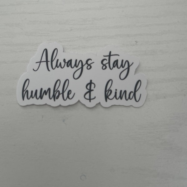 Humble and Kind - Etsy