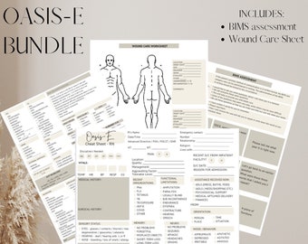 Oasis-E Cheat Sheet Bundle for Home Health Nurses