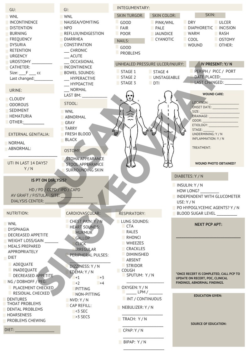 2023 OASIS-E Recertification Cheat Sheet BUNDLE RN image 3