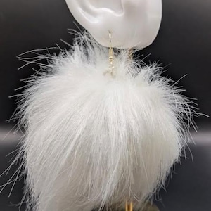 Puff Ball Earrings
