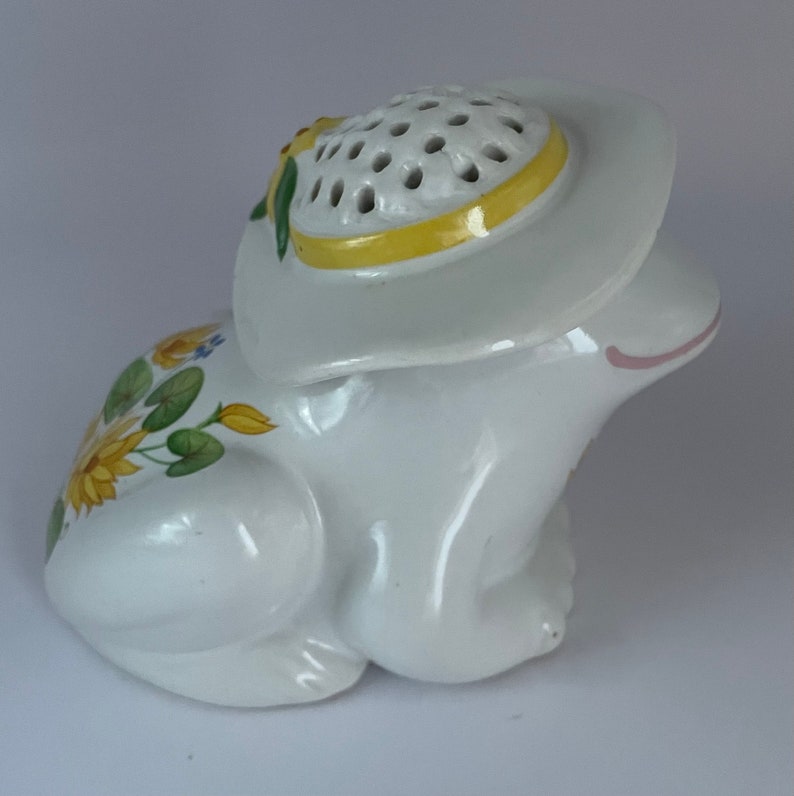 Vintage Avon 1980 Frog Potpourri Holder Etsy