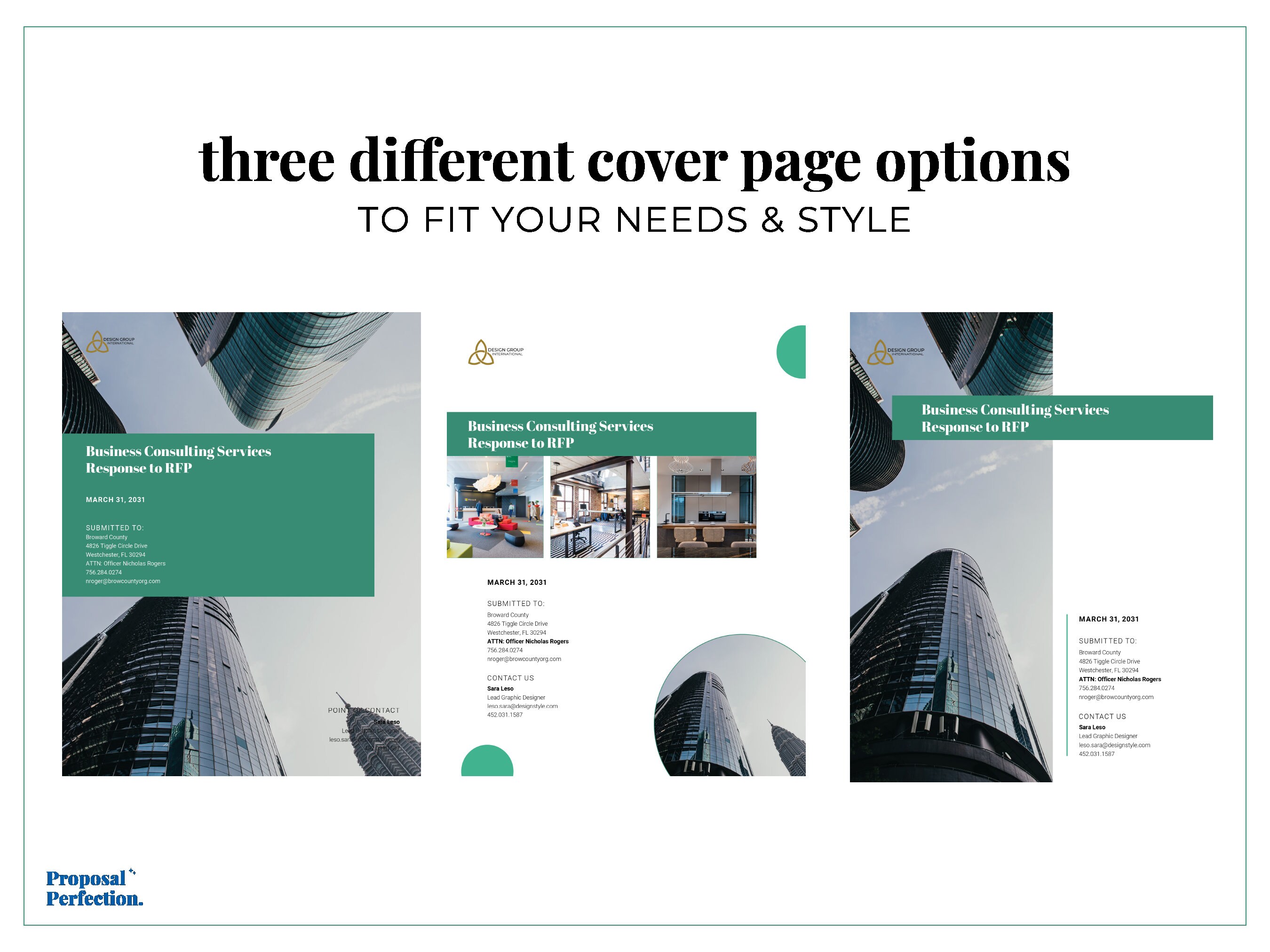 Indesign Business Proposal Template for Consulting Services Proposal ...