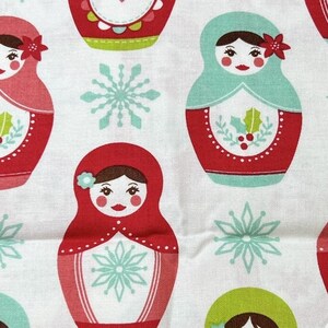 Riley Blake Nesting Dolls Cotton Quilting Fabric by the yard